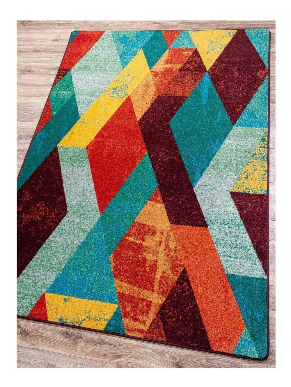 Abstraction Multi-Color Rugs serving tray, cheese board