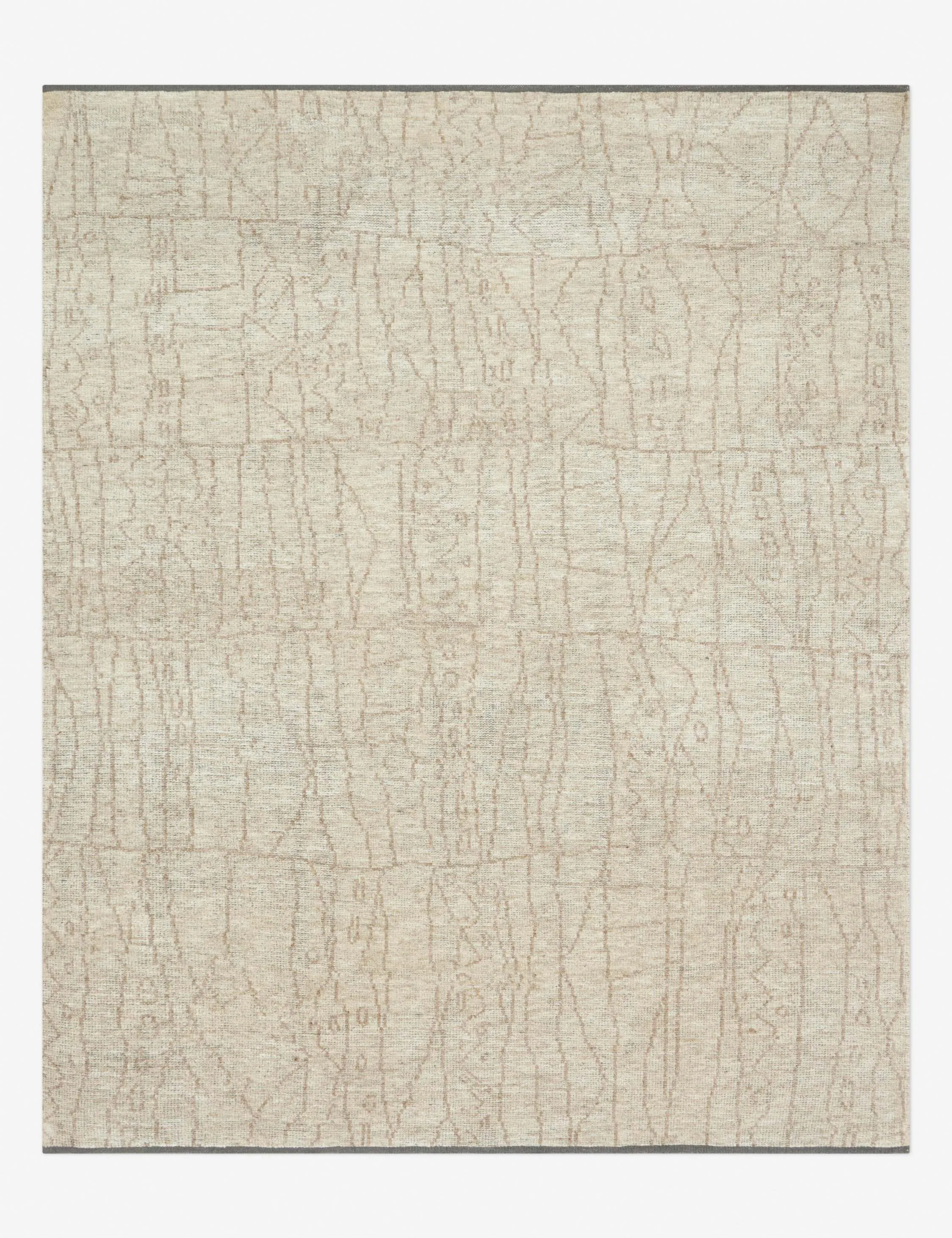 Acala Hand-Knotted Wool-Blend Rug