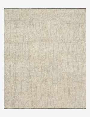 Acala Hand-Knotted Wool-Blend Rug