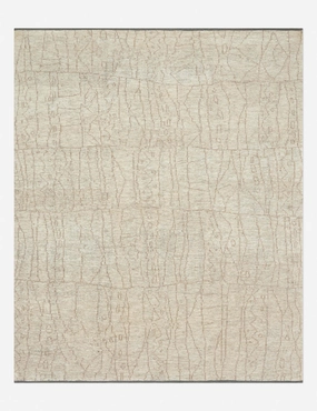 Acala Hand-Knotted Wool-Blend Rug