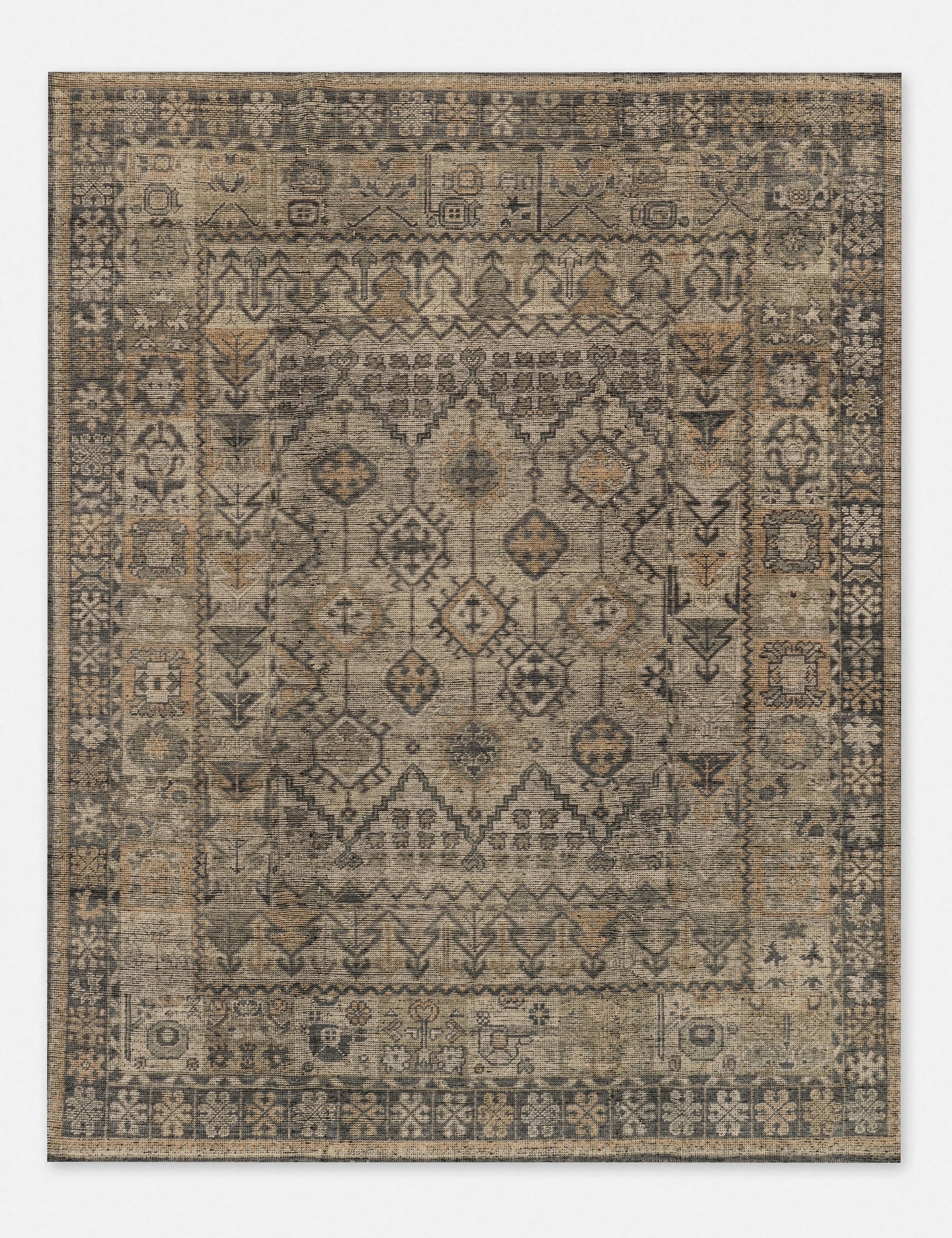 Aerwyna Hand-Knotted Wool Rug