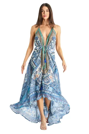 Alquimia? Halter Maxi Dress