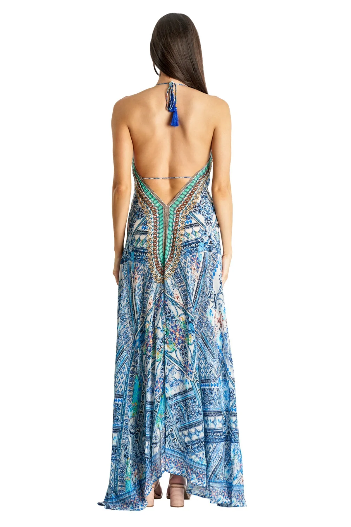 Alquimia? Halter Maxi Dress