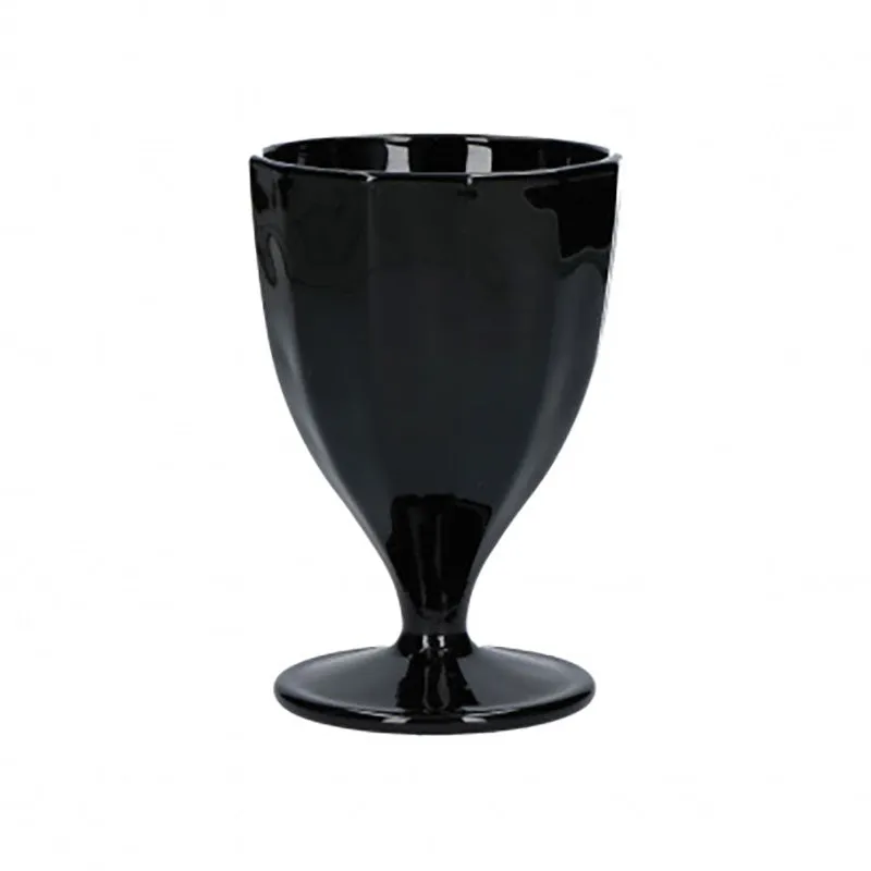Amami Wine Glass 300ml, Black ceramic platter, appetizer tray