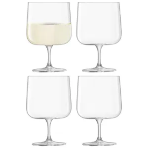 Arc Wine Glass Set of 4 340ml, Clear ceramic platter, appetizer tray