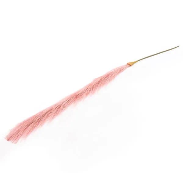 Artificial Dusky Pink Single Pampas Grass