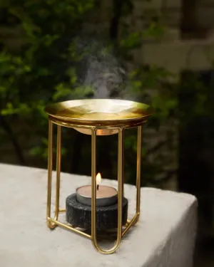Asfar Diffuser with Tealight barware set, cocktail shaker