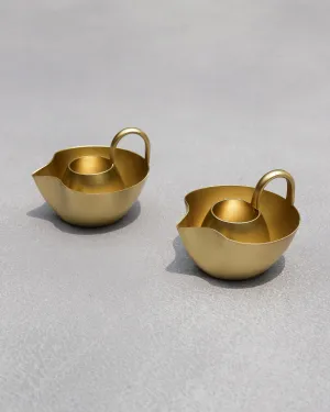 Asfar Diya - Set of 2 dinnerware set, ceramic plates