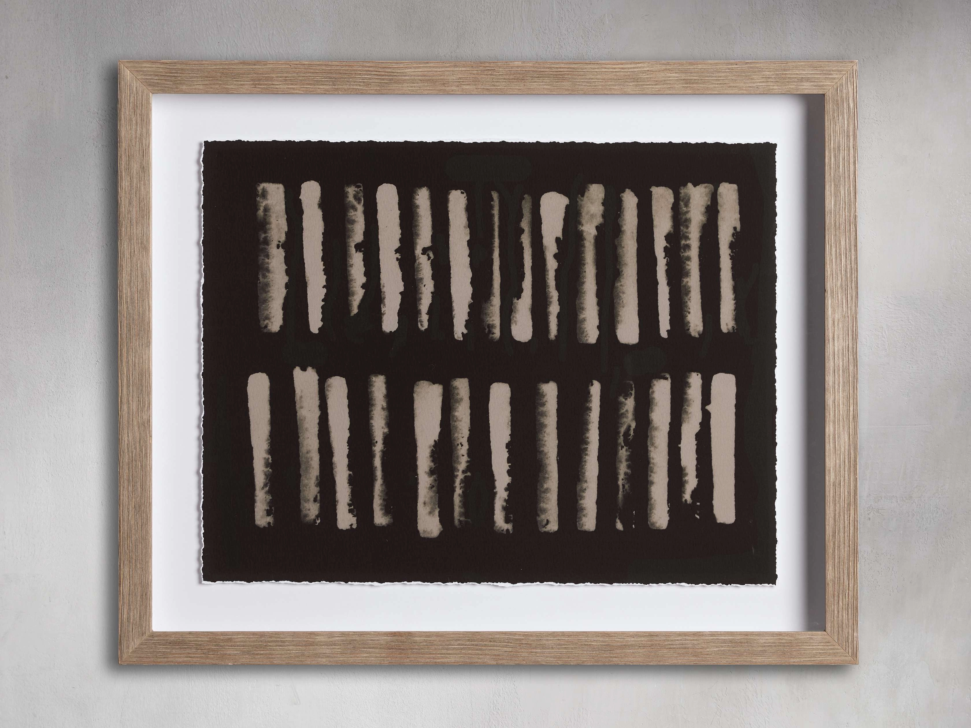 Ashen I Framed Print