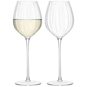 Aurelia White Wine Glass Set of 2, 430ml, Clear Optic ceramic platter, appetizer tray