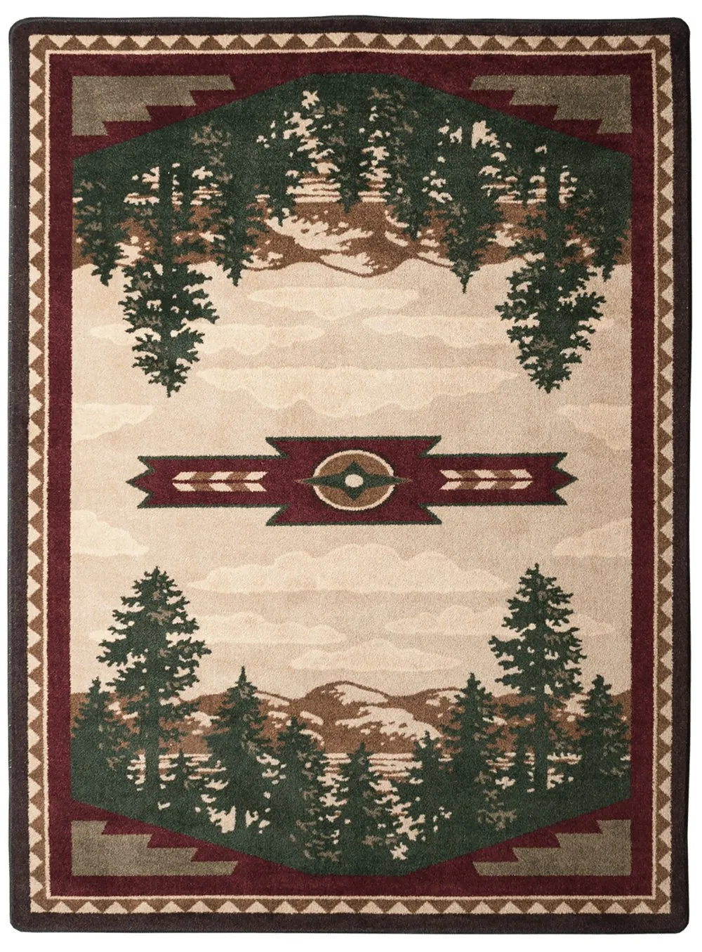 Autumn Point Cabin Area Rugs
