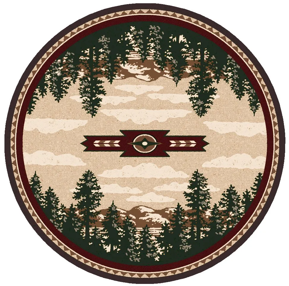 Autumn Point Cabin Area Rugs