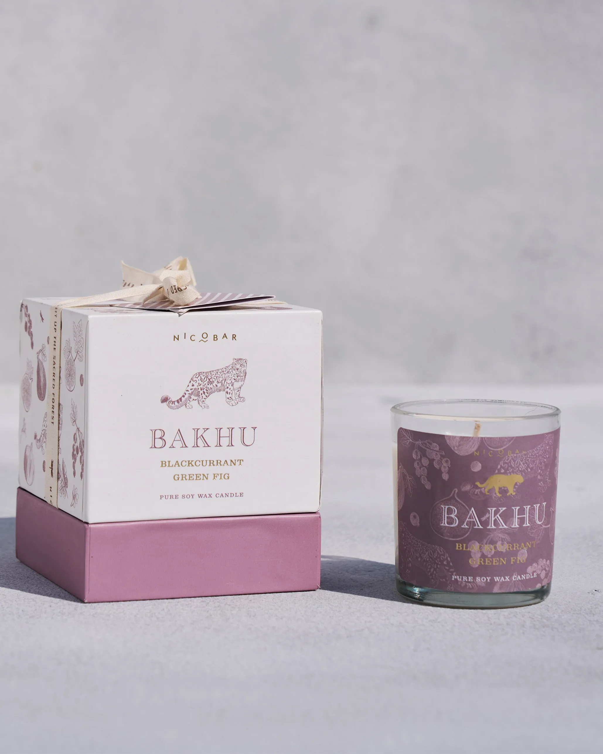 Bakhu Candle barware set, cocktail shaker