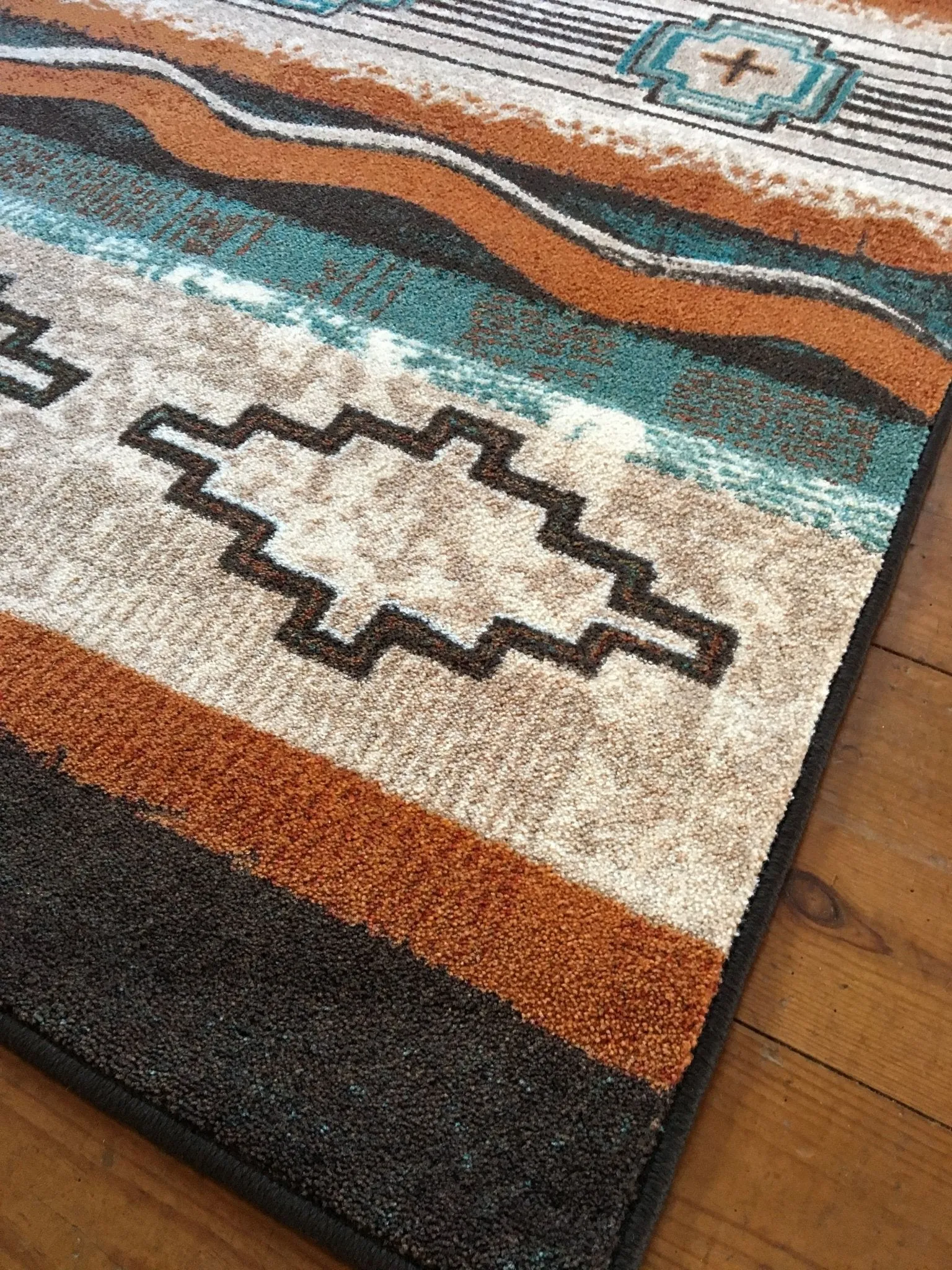 Barton Buckskin Southwestern Rugs