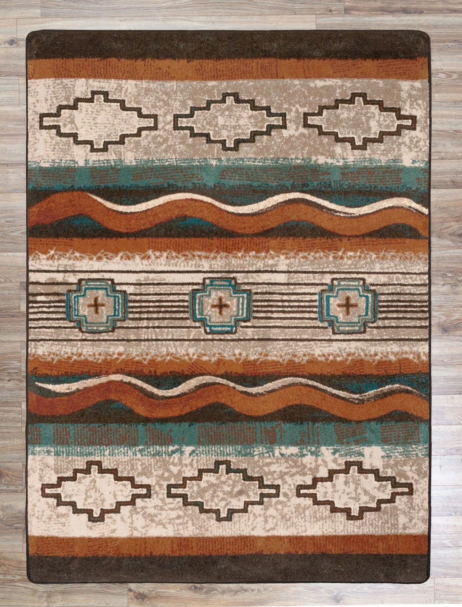 Barton Buckskin Southwestern Rugs