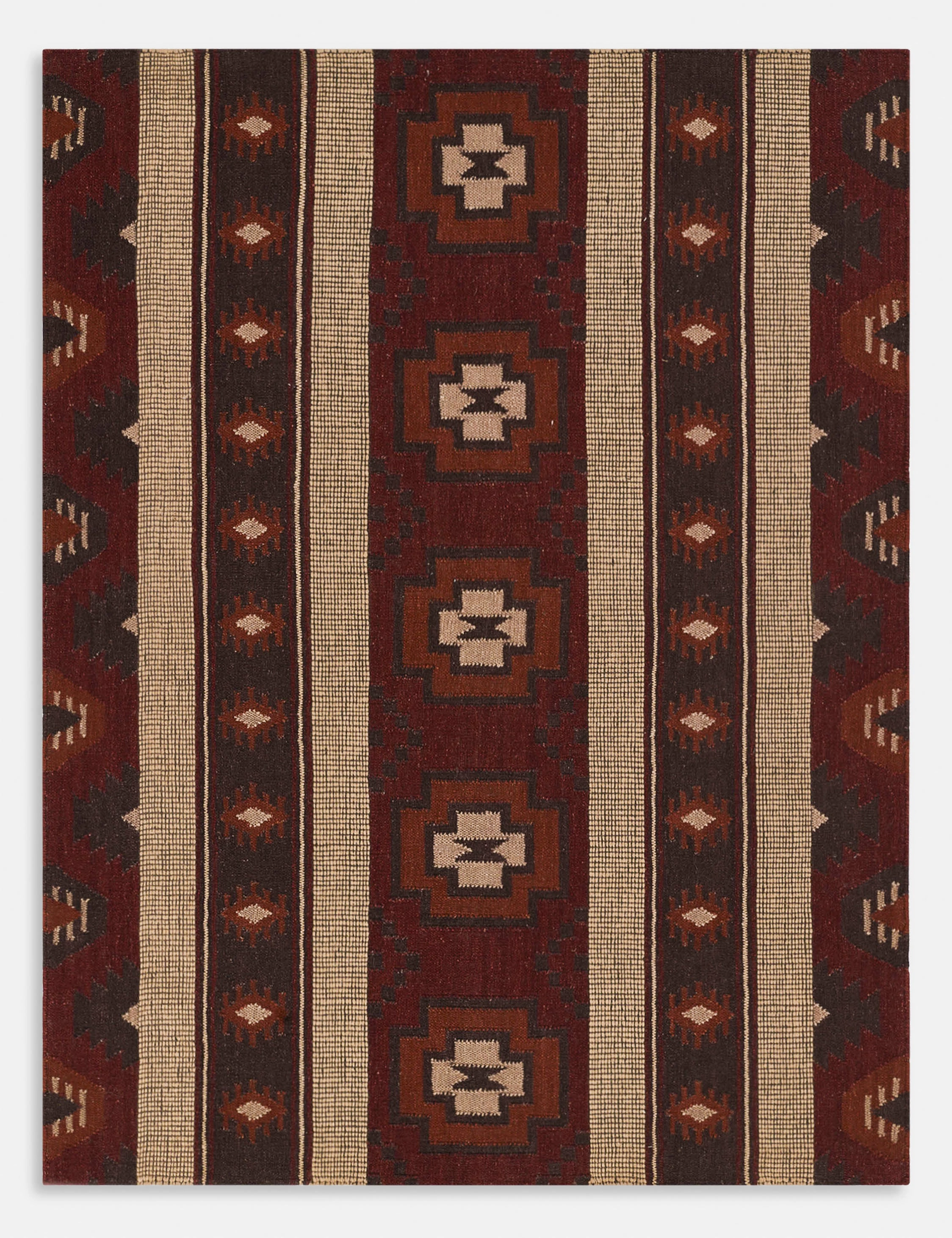 Batten Flatweave Wool Rug