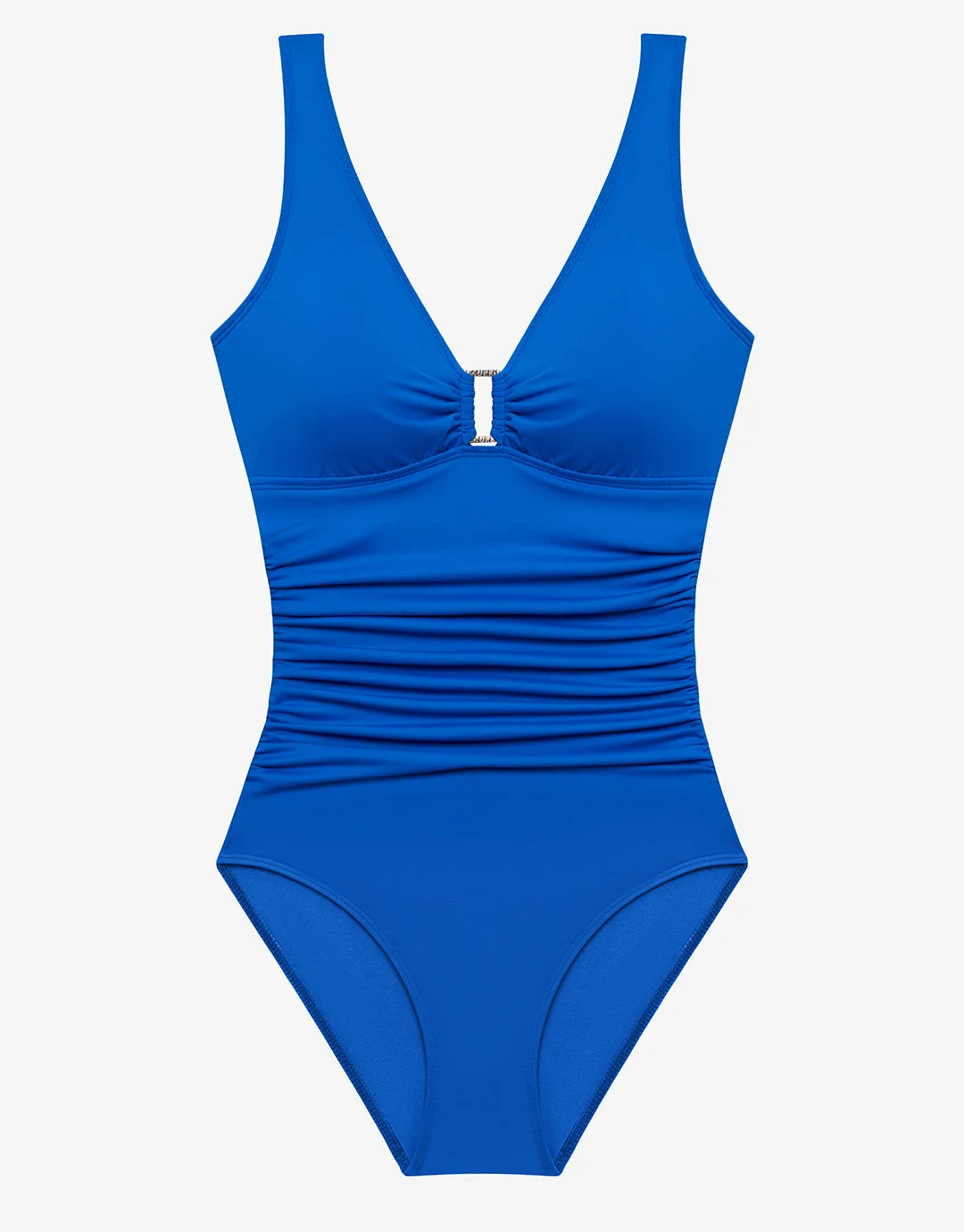 Beach Club Solids Ring OTS Underwired Swimsuit - Electric Blue