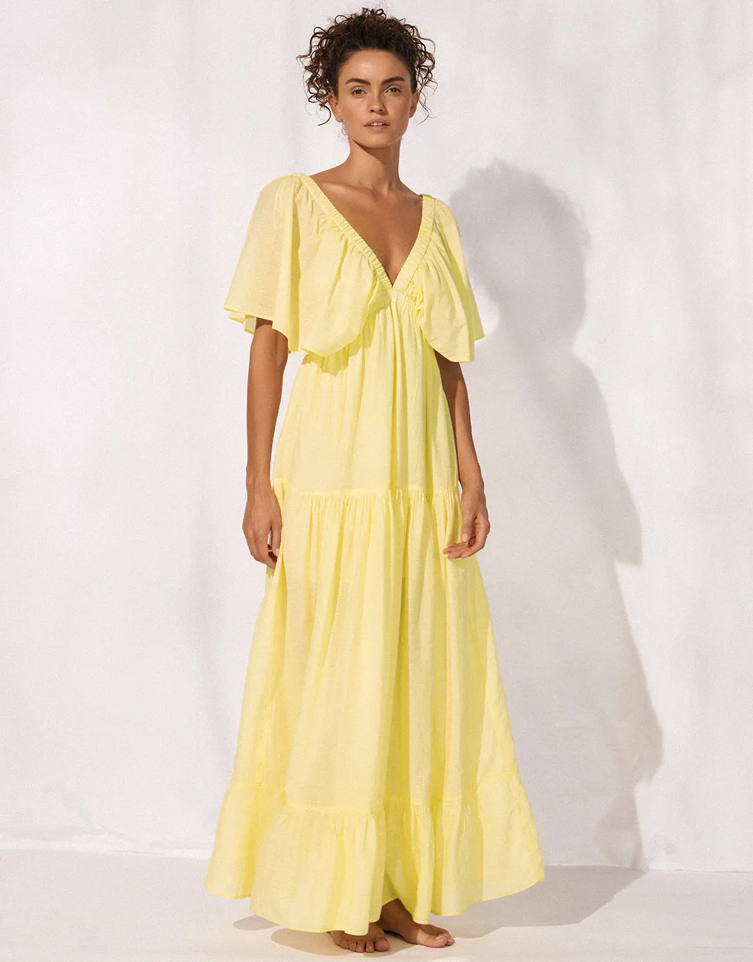 Beach Dress - Celestial Yellow