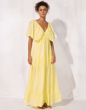 Beach Dress - Celestial Yellow