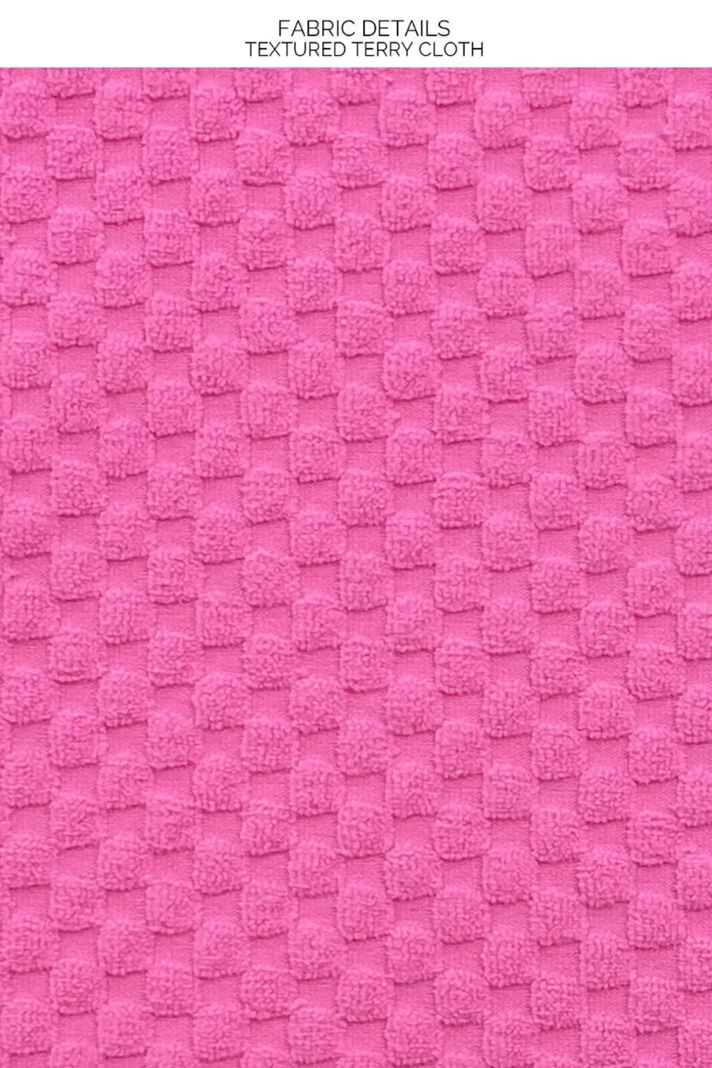 Beach Fuzz One Piece in Bubble Gum Pink