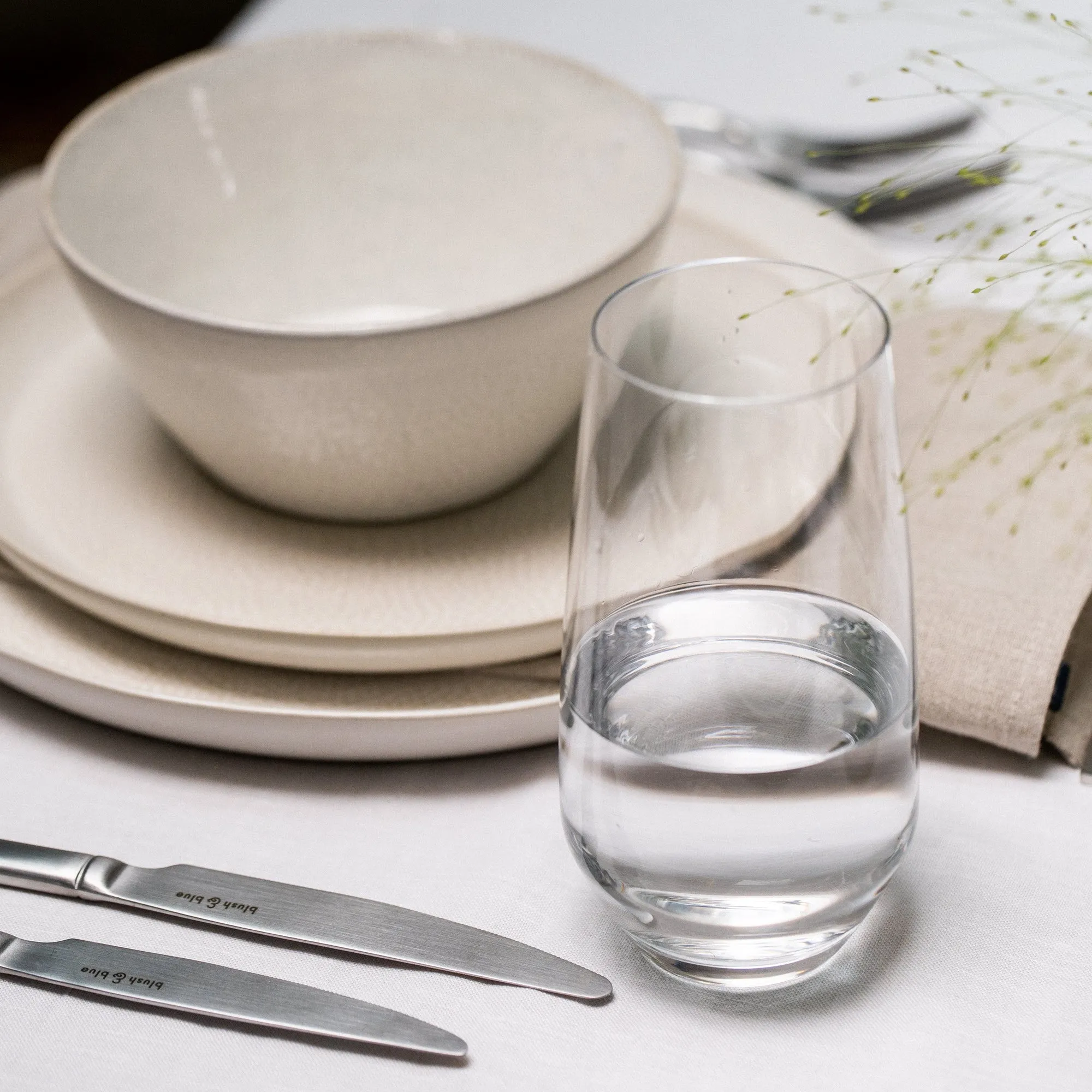 Beaumont Set of 6 highball glasses, 460ml, Clear Crystal