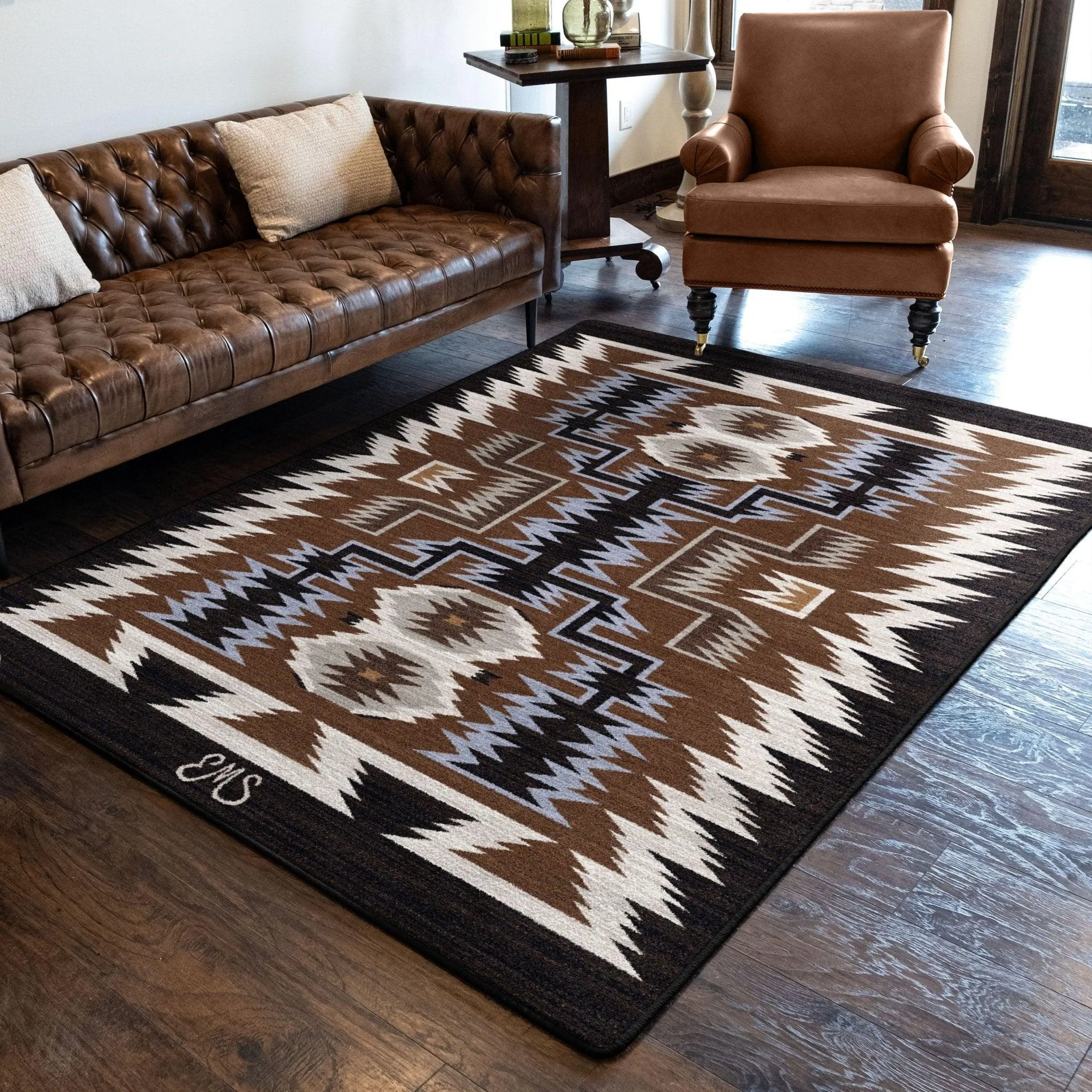 Beauty of Rain Rug Collection serving tray, cheese board