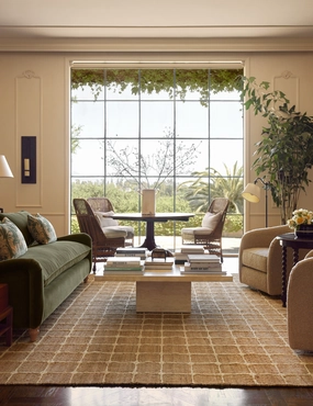 Beddow Flatweave Jute Rug by Jake Arnold