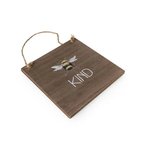 Bee Kind Hanging Sign