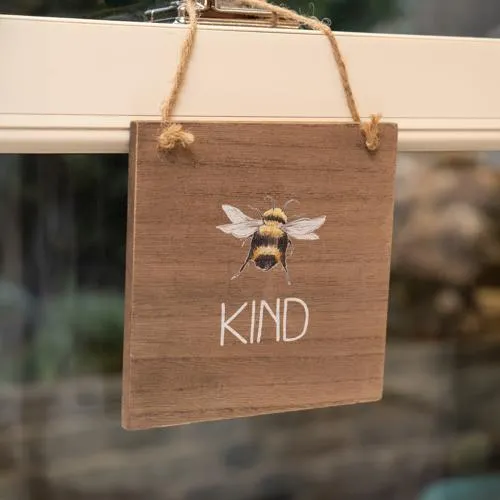 Bee Kind Hanging Sign