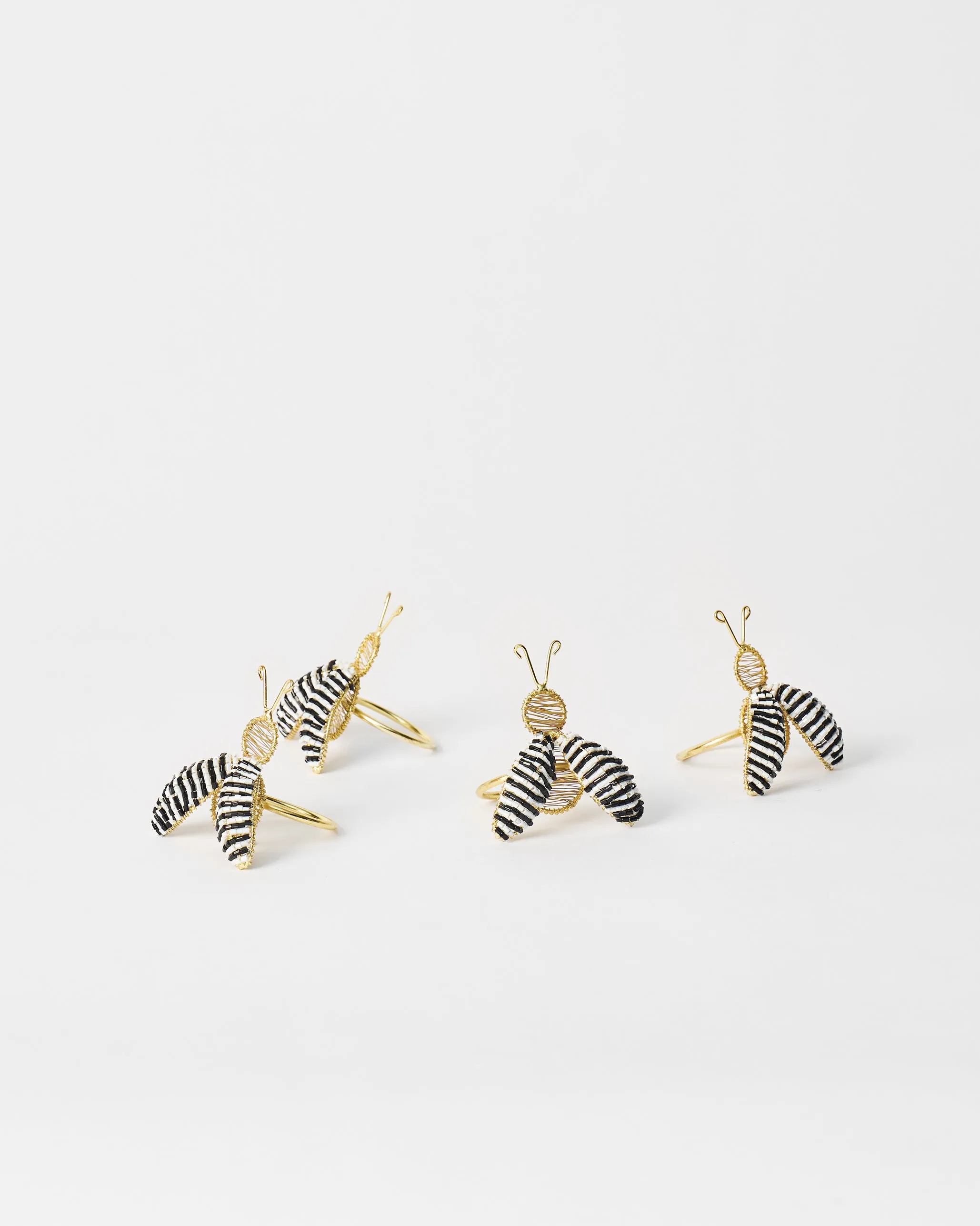 Bee Napkin Ring - Set of 4