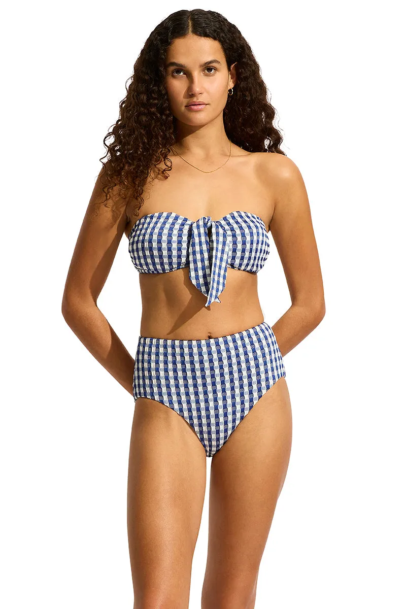 Bella Tie Front Bandeau Bra Top