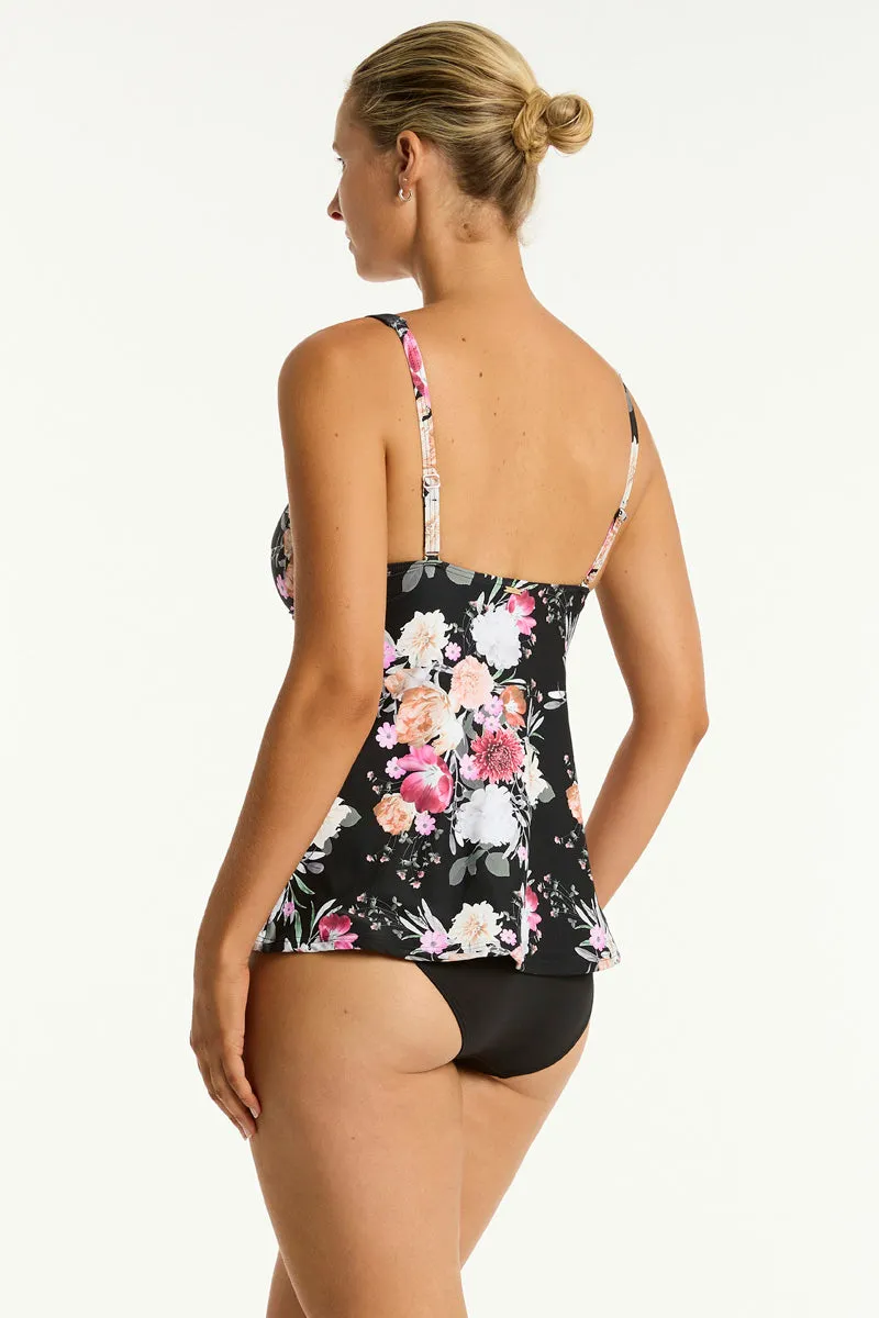 Belle Cross Front Swing Singlet Top