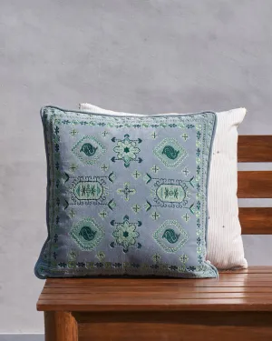 Berber Cushion Cover (Blue) accent chair, modern chair