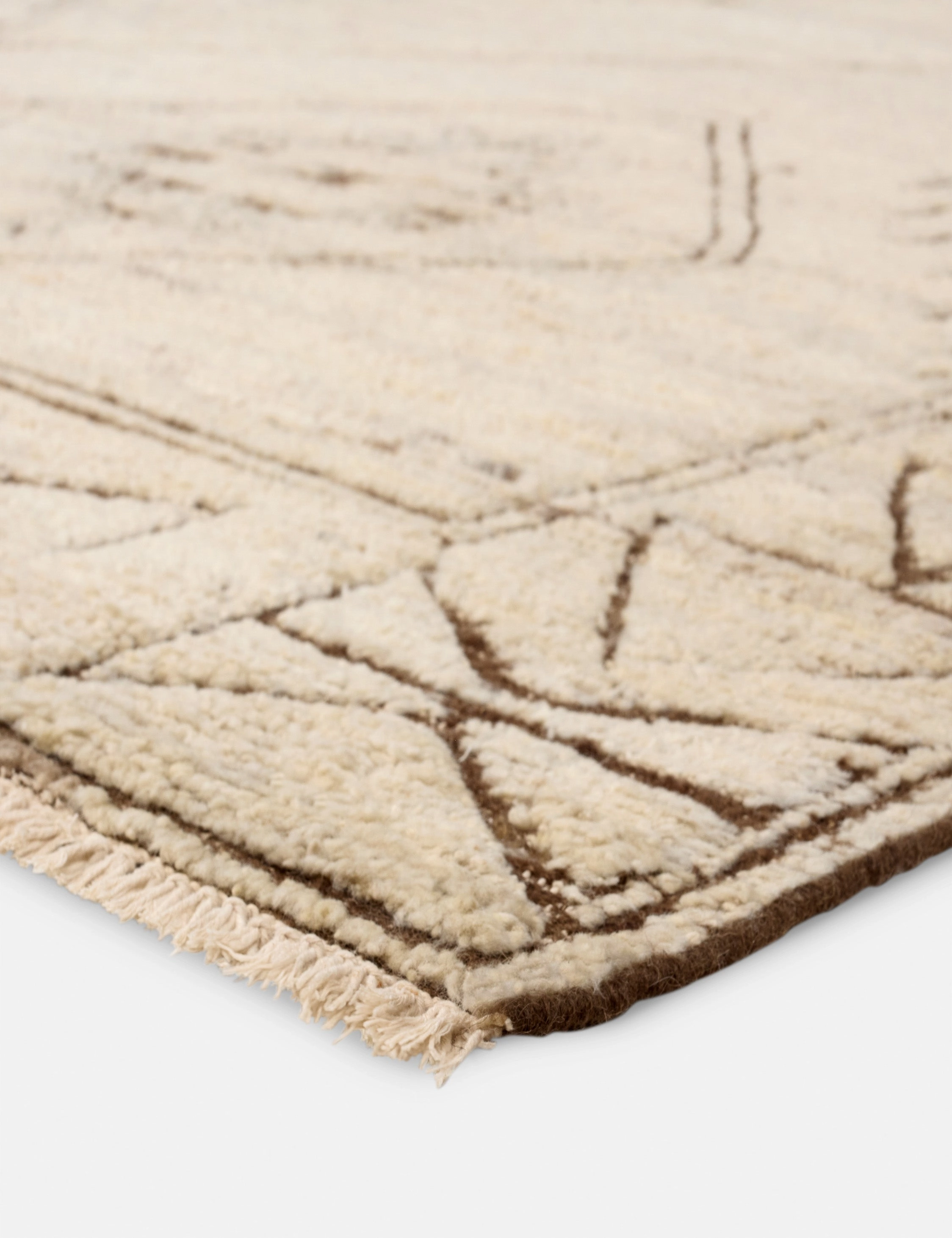 Bethia Hand-Knotted Wool Moroccan-Style Rug