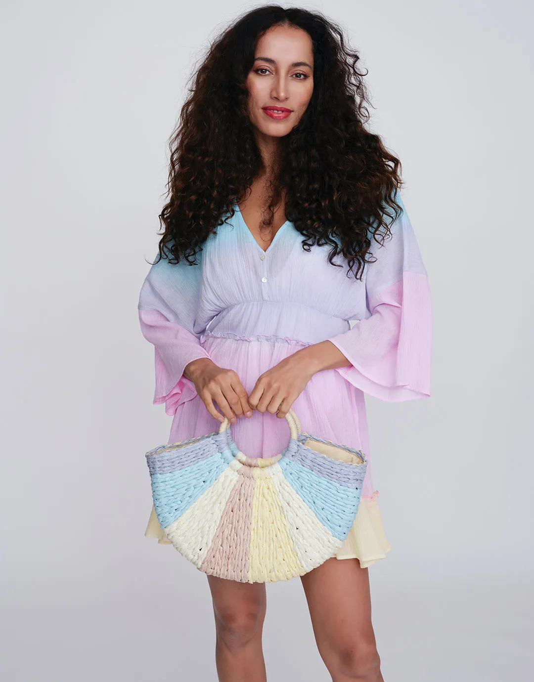 Biarritz Beach Dress - Pastels