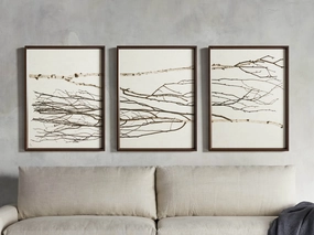 Birch Framed Print (Set of 3)