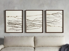 Birch Framed Print (Set of 3)