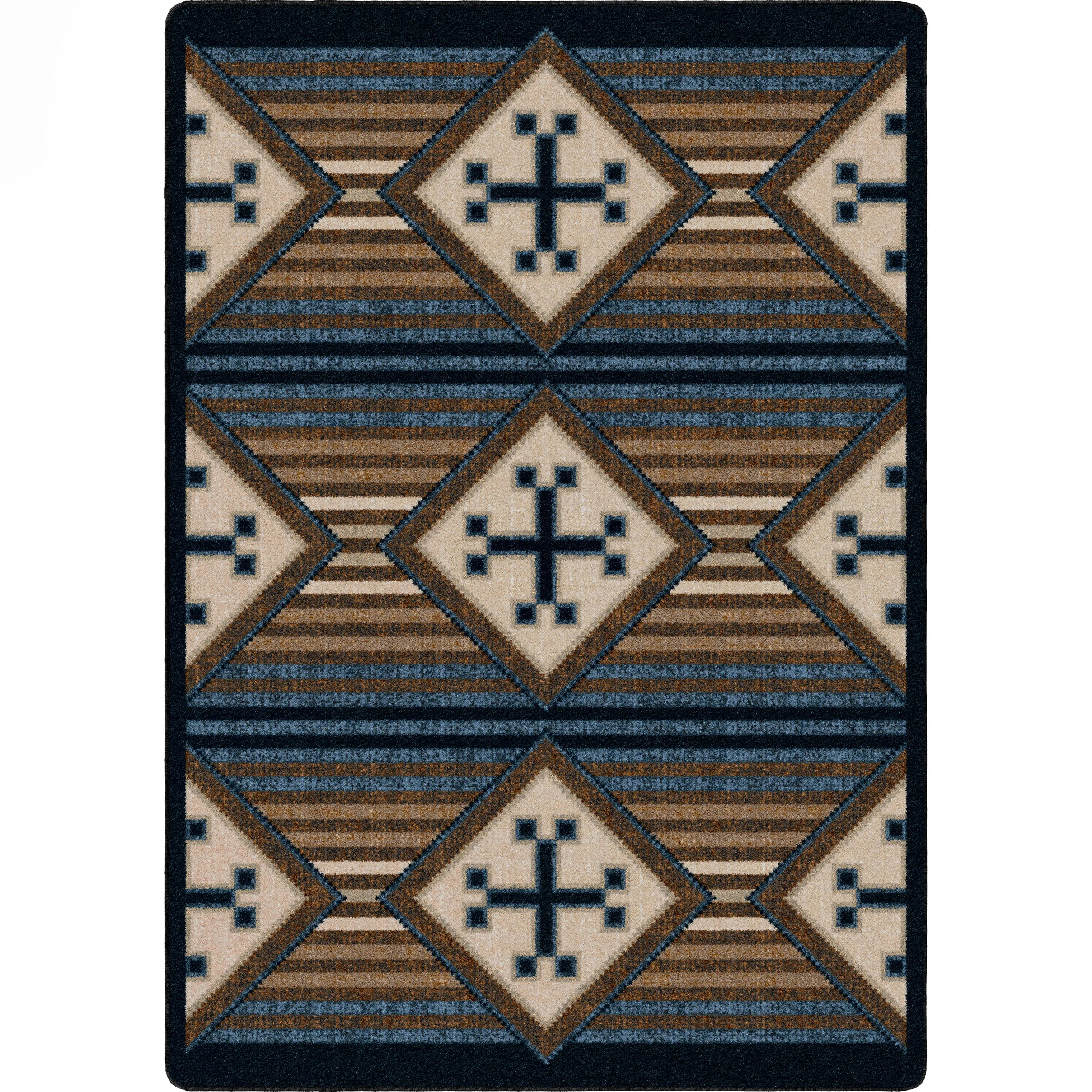 Bison Black Russet Rugs