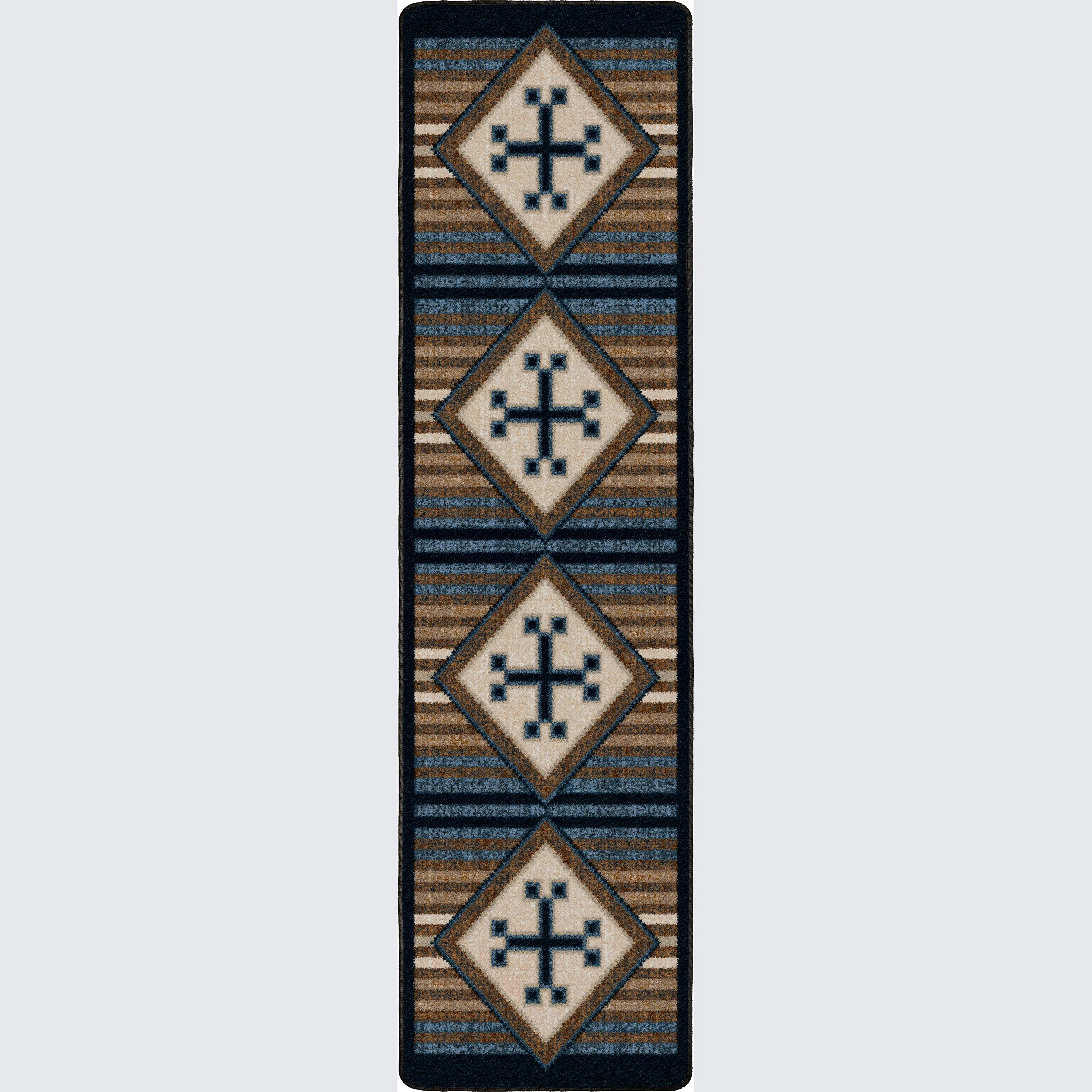 Bison Black Russet Rugs