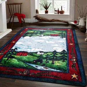 Black Bear Creek Rugs folding guest bed, rollaway bed
