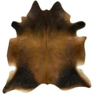 Black Brown Cowhide Rug wall decor, home accessories