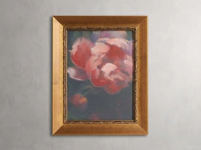 Blushing Framed Print