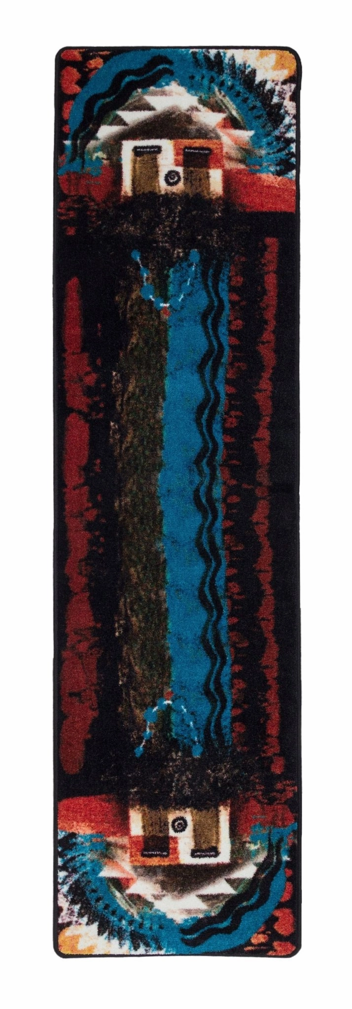 Boogie Red Rust Area Rugs