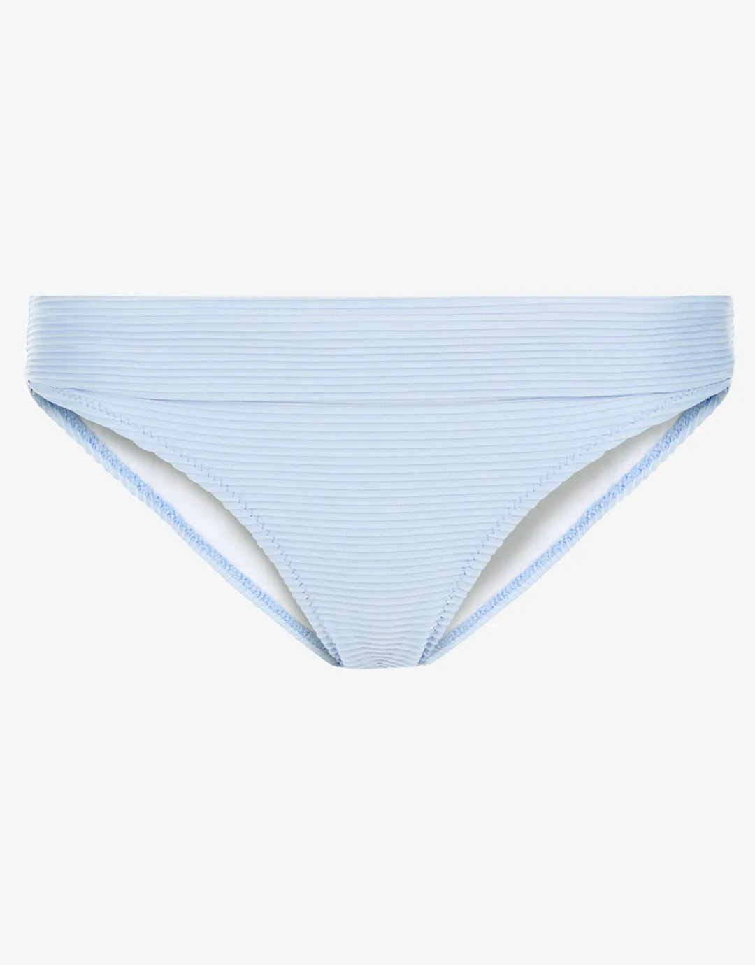 Bora Bora Fold Over Bikini Pant - Light Blue