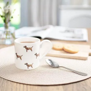 Border Terrier Standard Mug, 275ml, White, Taupe, Brown TV cabinet, media console