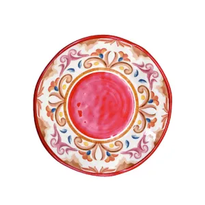 Borgo Set of 2 Melamine Soup Plates in Gift Box, 19.5cm, Multi TV cabinet, media console