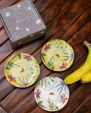 Botanical Tea Plates (Set of 4) chef knife, kitchen knife