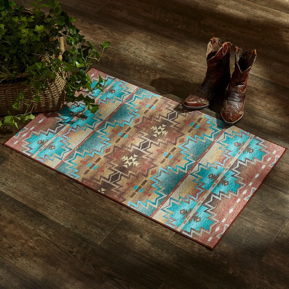 Bowen Stone Southwestern Rug Collection