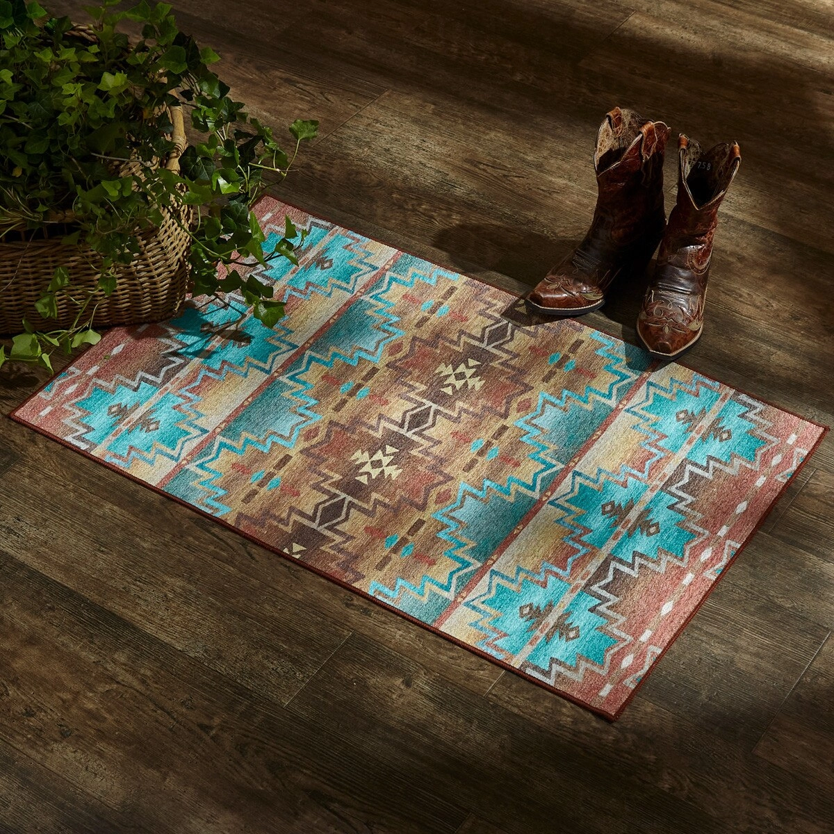 Bowen Stone Southwestern Rug Collection
