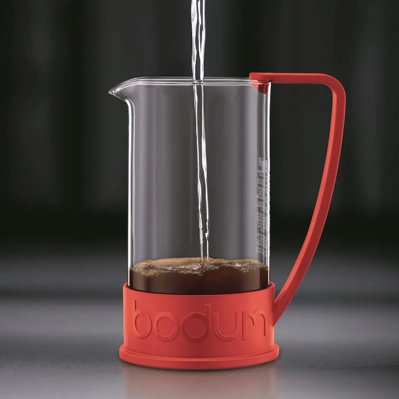 Brazil 8 cup coffee maker, 1 litre, Red